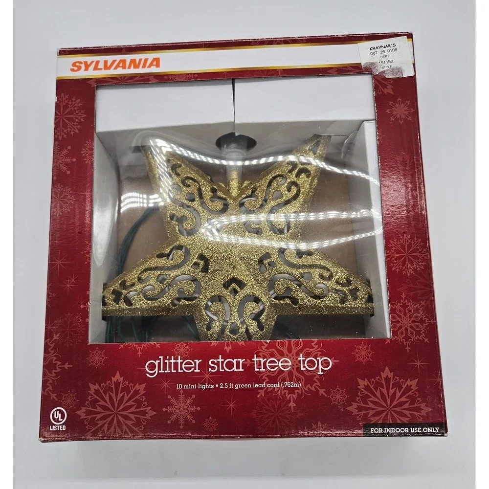 Sylvania glitter star